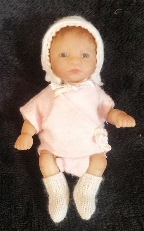 Vinyl Miniature Ashton Drake Doll Heavenly Handfuls In Original Box