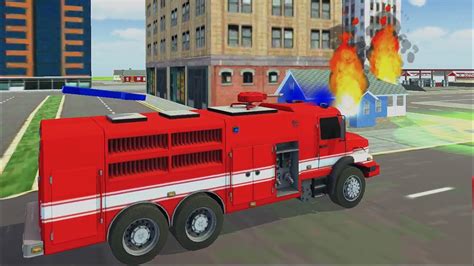 Trò Chơi Lính Cứu Hỏa Xe Giải Cứu Dám Cháy Fire Engine sim Firetruck Game android gameplay