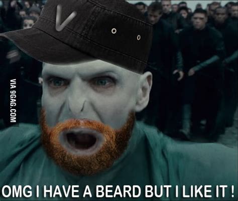 Voldemort With A Beard 9gag