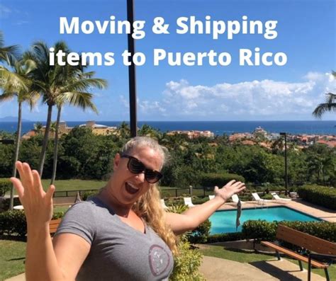 Moving And Shipping Items To Puerto Rico