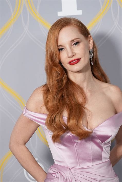 JESSICA CHASTAIN At Th Annual Tony Awards In New York HawtCelebs