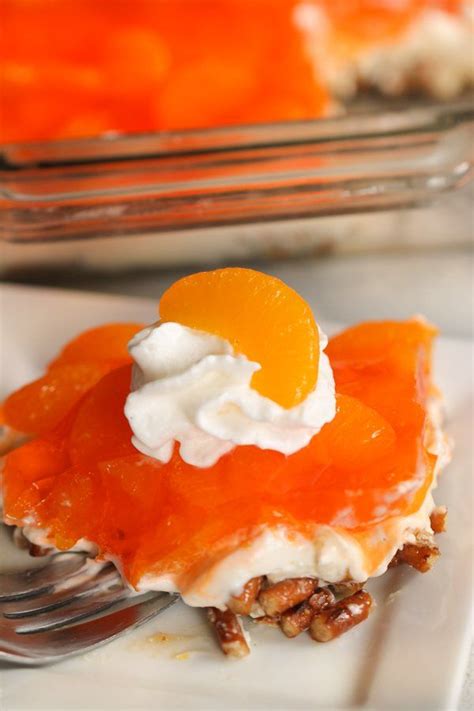 Mandarin Orange Pretzel Salad Recipe Six Sisters Stuff Jello Dessert