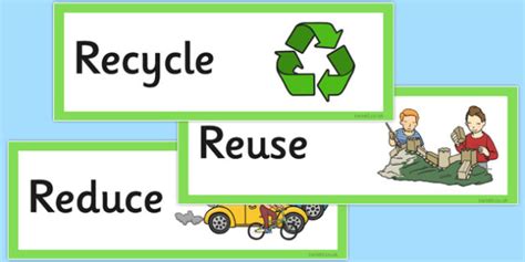 The phrase reduce, reuse, recycle refers to the recommended sequence of activities for treating materials to make better use of materials so that we create less damage to the environment. Reduce, Reuse, Recycle Labels - reduce, reuse, recycle ...