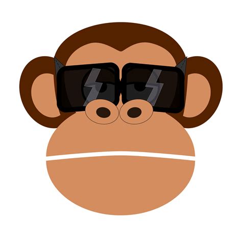 Cute Monkey Face Stock Vector Image And Art Alamy Clip Art Library