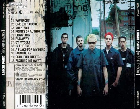 Musica Linkin Park Hybrid Theory 2000