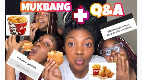 Chatty Mukbang Answering Your Juiciest Questions W Sisters Youtube