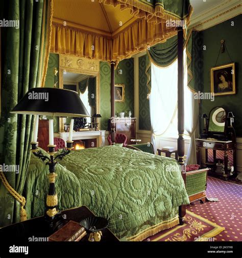 Victorian Style Bedroom Stock Photo Alamy
