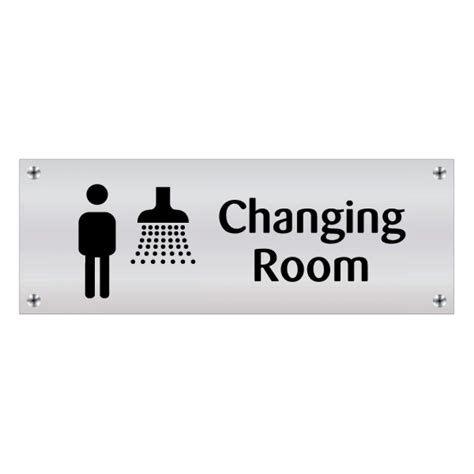 Id013 Changing Room Wall Sign For Care Homes Display Signs