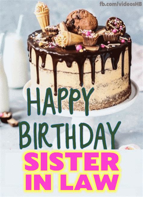 Happy Birthday Sister In Law Cake Celebrate 