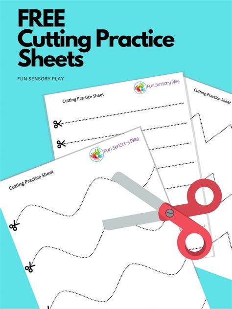 Free Printable Cutting Practice Worksheets