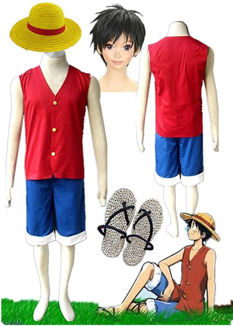 Luffy Cosplay Costume One Piece