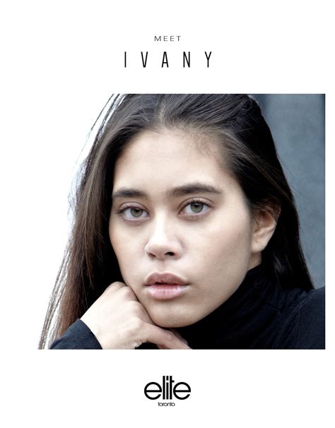 Elite Model Management Toronto Have You Met Ivany Newfaces