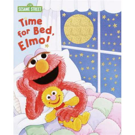 Time For Bed Elmo Sesame Street 037580322x Hardcover Used