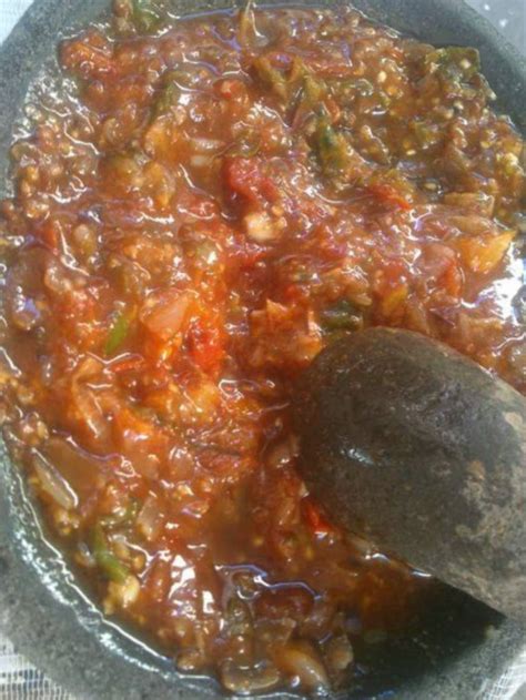 Karins recipe sambal goreng kentang. Cara buat sambel ayam penyet, pecel lele by Nanda Sukesi