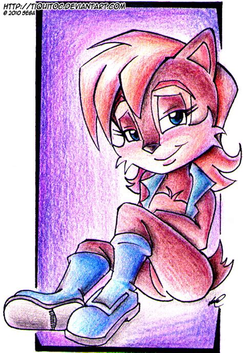 Sally Acorn By Tiquitoc On Deviantart