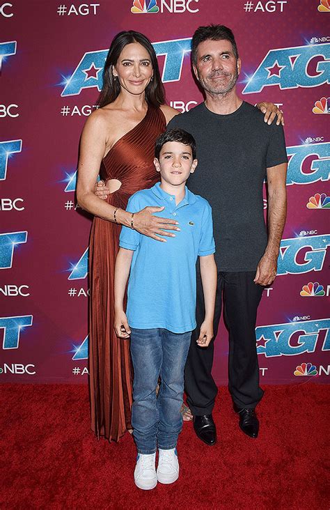 simon cowell and son eric at ‘america s got talent finale photos hollywood life et news