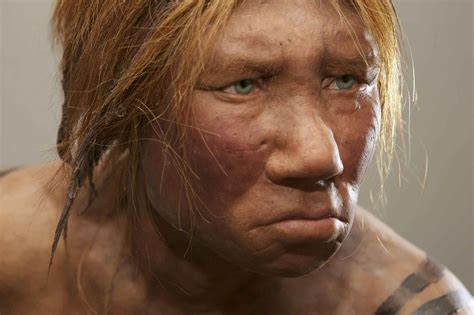 what color were neandertals