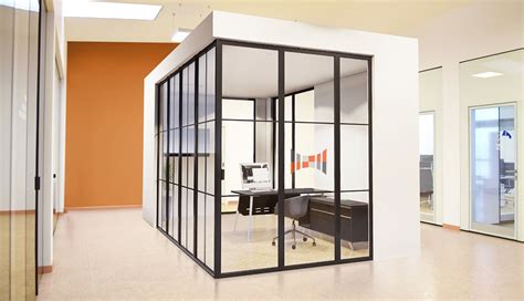 Amwalls Gsf70 Glazed Sliding Folding System Office Wall Solutions
