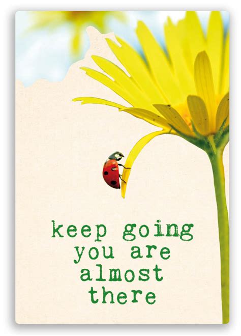 Keep Going You Are Almost There De Zinnige Zaak