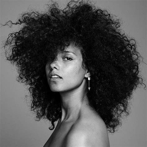 Alicia Keys Music Singer Black And White Poster Uncle Poster