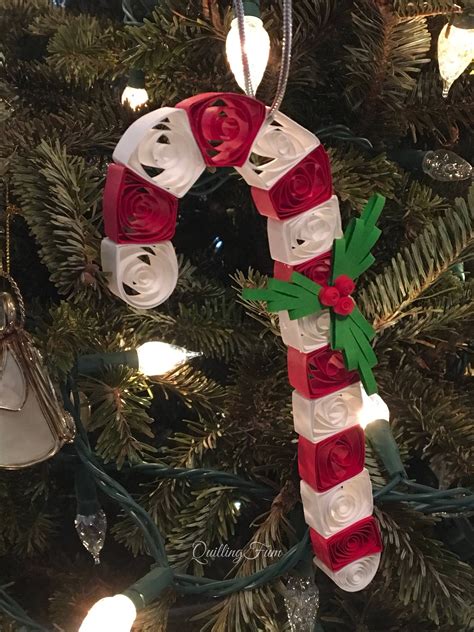 10 Candy Cane Christmas Tree Ornaments