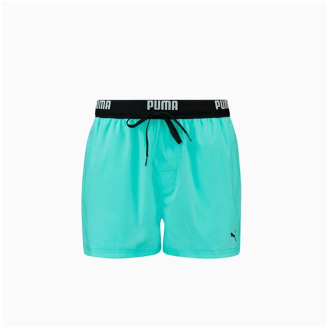 Шорти для плавання Puma Swim Men Logo Short Length Swim Shorts Колір
