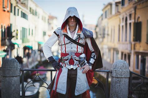 Ezio Auditore Cosplay Assassin S Creed By Leon By