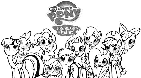 Print & Download - My Little Pony Coloring Pages: Learning with Fun