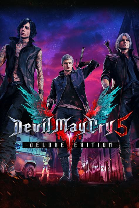 Devil May Cry 5 Deluxe Edition 2019 Xbox One Box Cover Art Mobygames