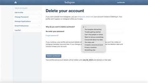 How To Delete An Instagram Account Permanently Or Deactivate It