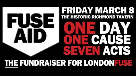 Fuse Aid Its The Fundraiser For Londonfuse Fm96 London