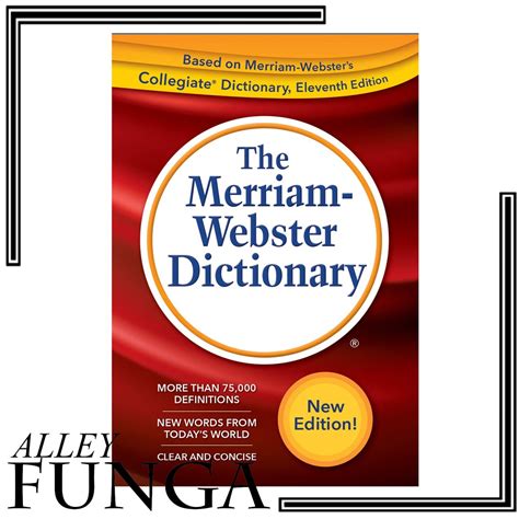 The Merriam Webster Dictionary New Edition Shopee Philippines