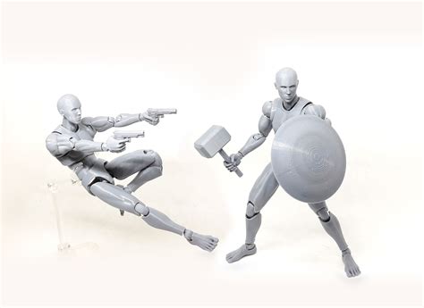 Mr Figure V02 The 3d Printed Action Figure Cgtrader