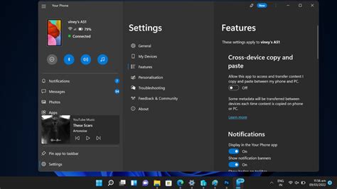 How To Link Android Phone To Windows 10 Pc Using Your Phone App