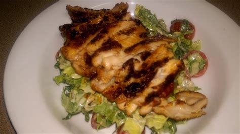 Garnish with parsley sprigs, if desired. BLACKENED CHICKEN SALAD!! - YouTube