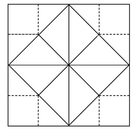 Blank+Origami+Fortune+Teller+Template | Origami fortune ...