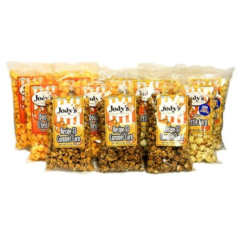 Jodys Gourmet Popcorn Best Sellers Variety Pack 44 Pound Walmart
