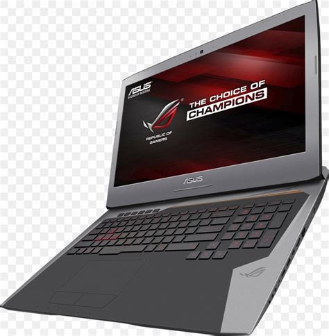 Laptop Republic Of Gamers Asus Gaming Notebook G752 Series Geforce Png