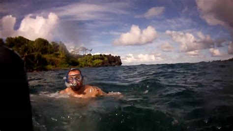 Snorkeling At Black Sand Beach In Maui Youtube