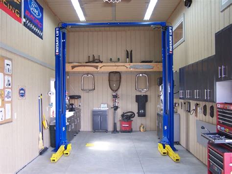 Garage Car Lift Mechanic Garage Garage Shed Barn Garage Garage