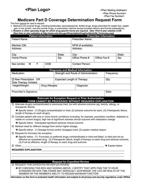 Medicare Part D Form Fill Out And Sign Online Dochub