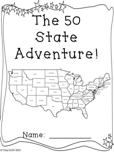 The 50 State Adventure Learn All About The States With This Research
