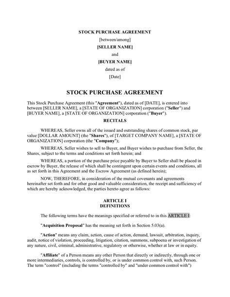 Share Purchase Agreement Template Singapore Awesome Template Collections