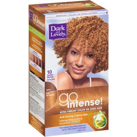 Can you dye your hair lighter at home? Dark And Lovely Go Intense! Ultra Vibrant Hair Color ...