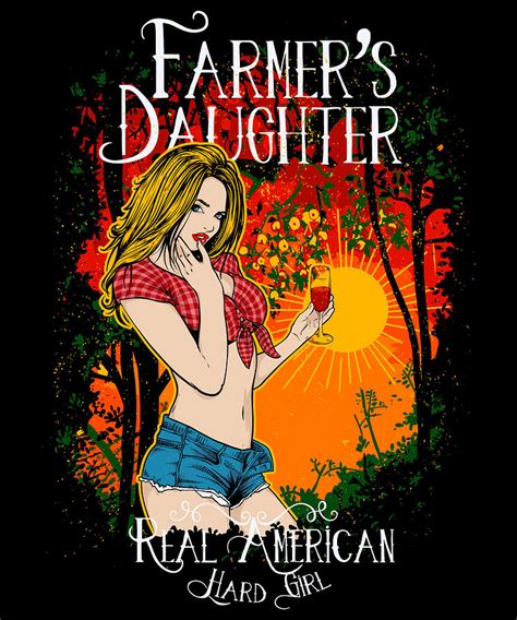 Farmers Daughter Real American Hard Girl Digital Art By Jacob Zelazny