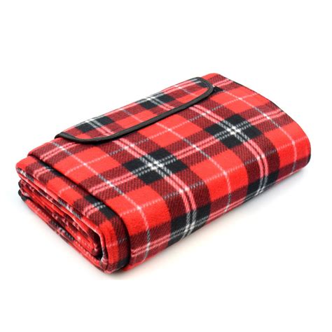 Blue 57x76" Waterproof Picnic Blanket Rug Travel Camping ...