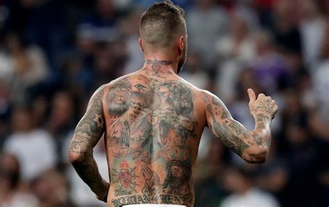 Browse 89 sergio ramos tattoo stock photos and images available, or start a new search to explore more stock photos and images. Real Madrid's player Sergio Ramos' tattoos are seen as he ...