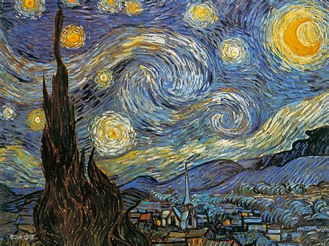 Peinture Van Gogh Nuit Etoilee AUTOMASITES
