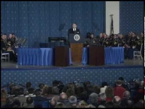 However, we can not provide answers to all incoming emails. President Reagan's Address on Domestic Policy in Washington DC on December 13, 1988 - YouTube