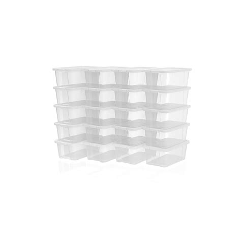 Stackable Clear Storage Boxes Songmics